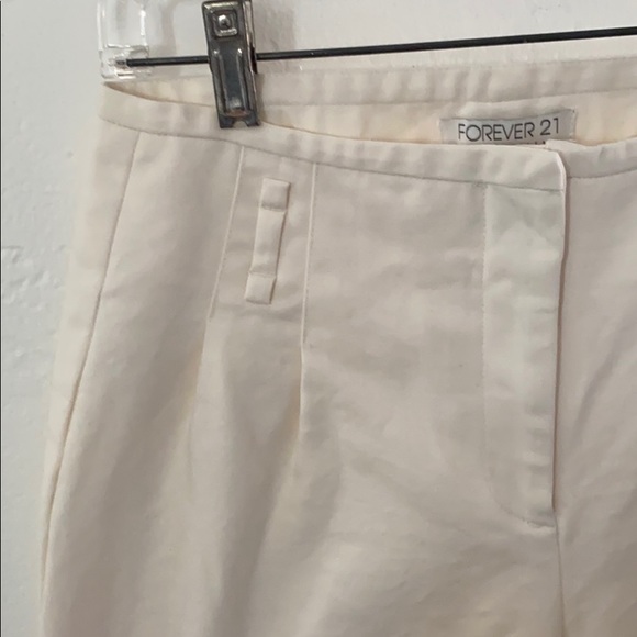 Midrise Off-white Trousers - Picture 4 of 6
